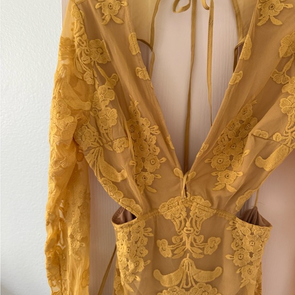 Jodie Cut Out Mesh Maxi Dress - Picture 7 of 7